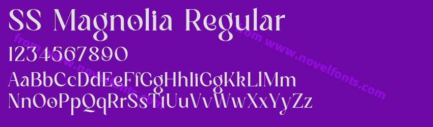 SS Magnolia RegularPreview SS Magnolia RegularPreview