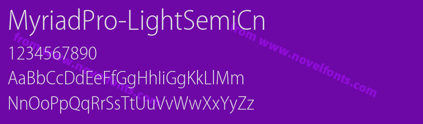 MyriadPro-LightSemiCnPreview