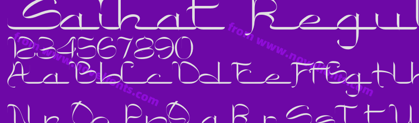 Saihat RegularPreview Saihat RegularPreview