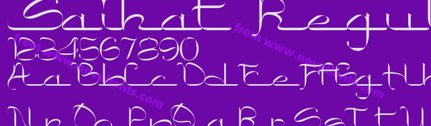 Saihat RegularPreview Saihat RegularPreview