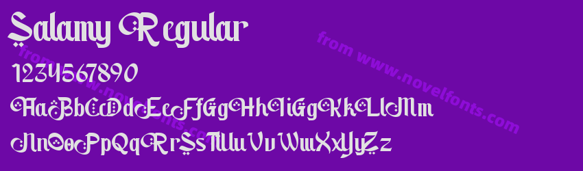 Salamy RegularPreview Salamy RegularPreview