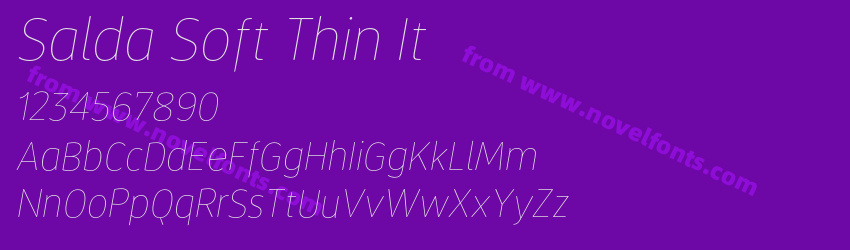 Salda Soft Thin ItPreview Salda Soft Thin ItPreview
