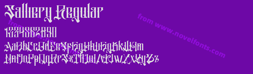 Salliery RegularPreview Salliery RegularPreview