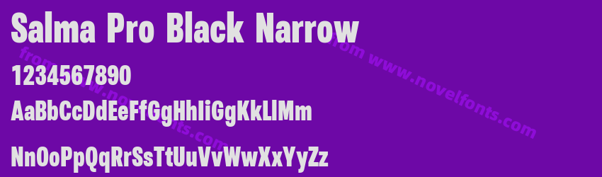 Salma Pro Black NarrowPreview Salma Pro Black NarrowPreview
