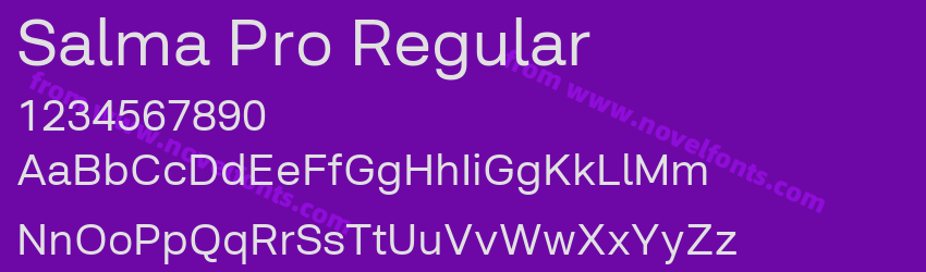 Salma Pro RegularPreview Salma Pro RegularPreview