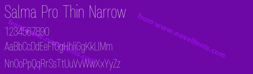 Salma Pro Thin NarrowPreview Salma Pro Thin NarrowPreview