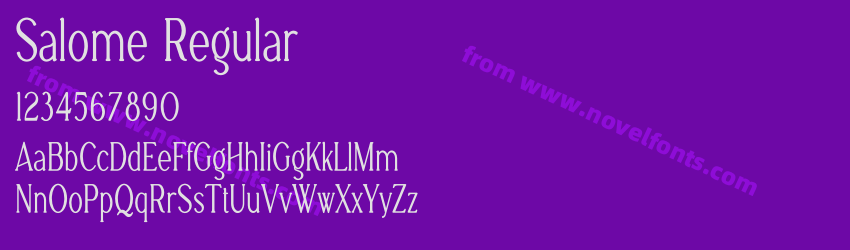 Salome RegularPreview Salome RegularPreview