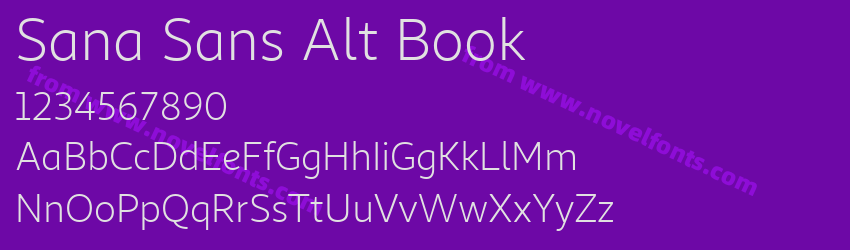 Sana Sans Alt BookPreview Sana Sans Alt BookPreview