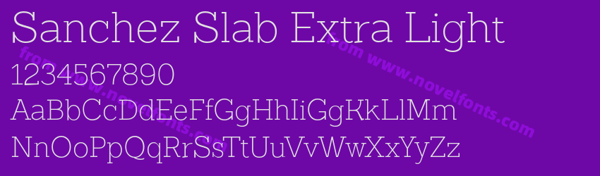 Sanchez Slab Extra LightPreview Sanchez Slab Extra LightPreview