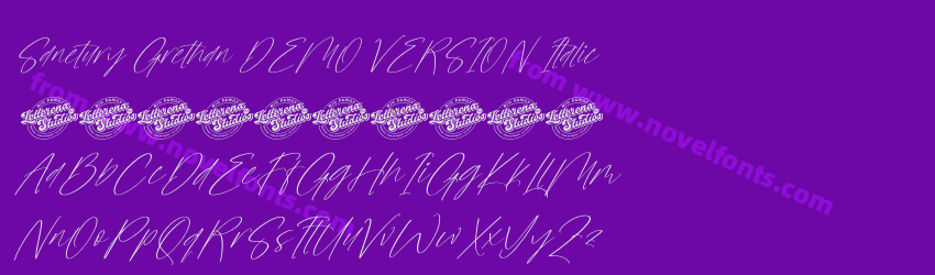 Sanetury Grethan DEMO VERSION ItalicPreview Sanetury Grethan DEMO VERSION ItalicPreview