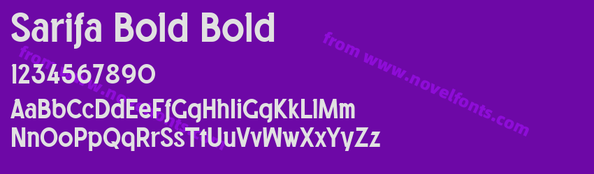 Sarifa Bold BoldPreview Sarifa Bold BoldPreview