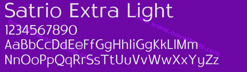 Satrio Extra LightPreview Satrio Extra LightPreview