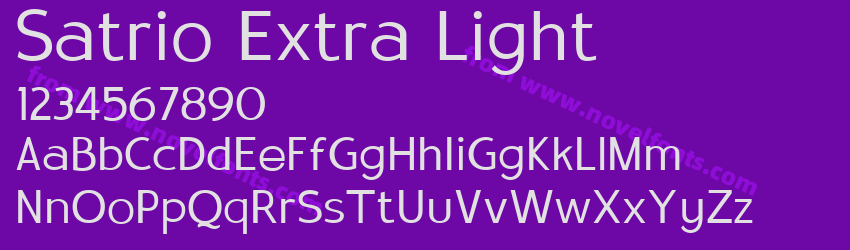 Satrio Extra LightPreview Satrio Extra LightPreview