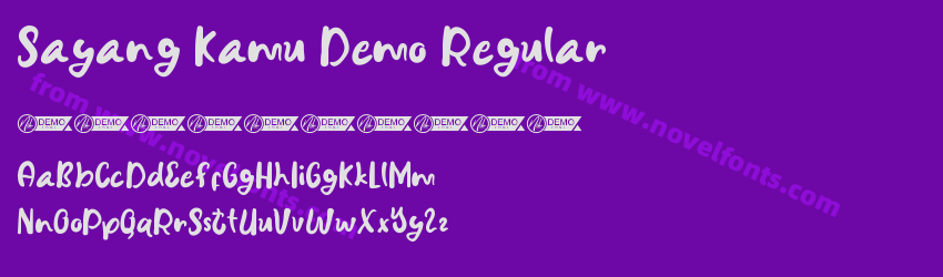 Sayang Kamu Demo RegularPreview Sayang Kamu Demo RegularPreview