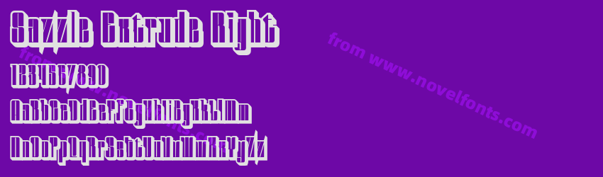 Sazzle Extrude RightPreview Sazzle Extrude RightPreview