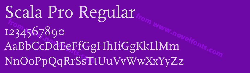 Scala Pro RegularPreview Scala Pro RegularPreview