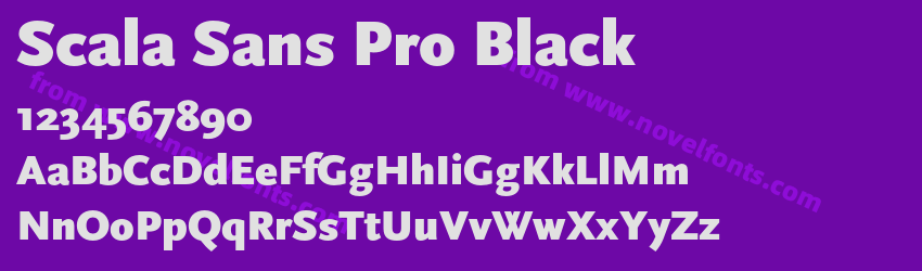 Scala Sans Pro BlackPreview Scala Sans Pro BlackPreview