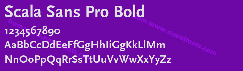 Scala Sans Pro BoldPreview Scala Sans Pro BoldPreview