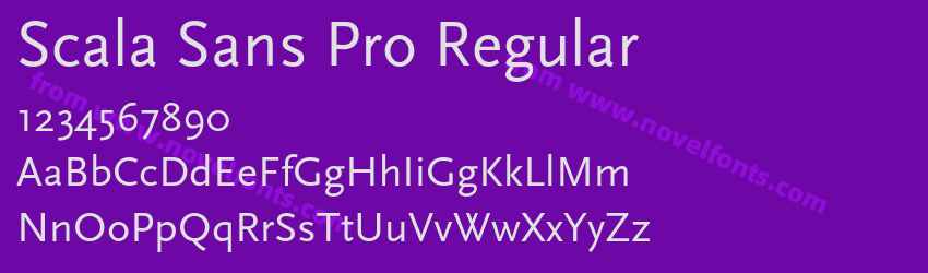 Scala Sans Pro RegularPreview Scala Sans Pro RegularPreview