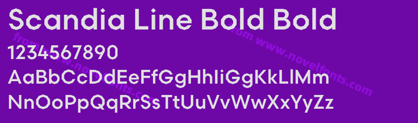 Scandia Line Bold BoldPreview Scandia Line Bold BoldPreview