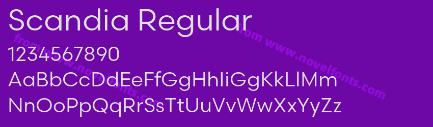 Scandia RegularPreview Scandia RegularPreview
