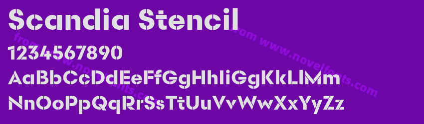 Scandia StencilPreview Scandia StencilPreview