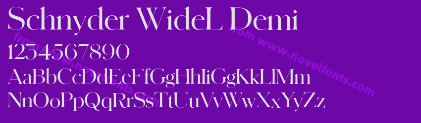 Schnyder WideL DemiPreview Schnyder WideL DemiPreview