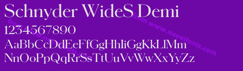 Schnyder WideS DemiPreview Schnyder WideS DemiPreview