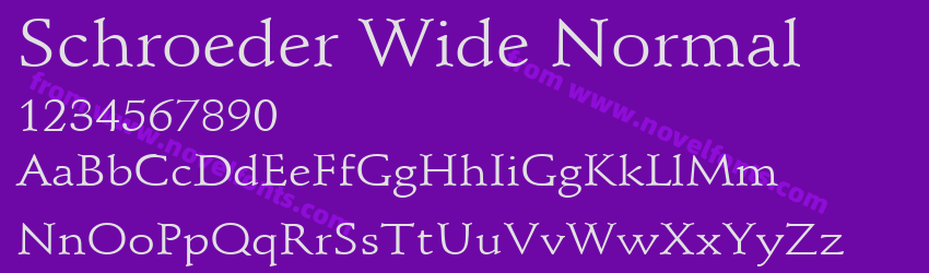 Schroeder Wide NormalPreview Schroeder Wide NormalPreview