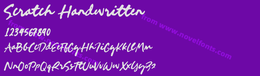 Scratch HandwrittenPreview Scratch HandwrittenPreview