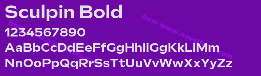 Sculpin BoldPreview Sculpin BoldPreview