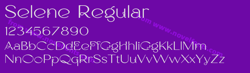 Selene RegularPreview Selene RegularPreview