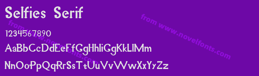 Selfies SerifPreview Selfies SerifPreview