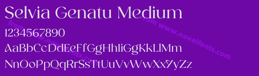 Selvia Genatu MediumPreview