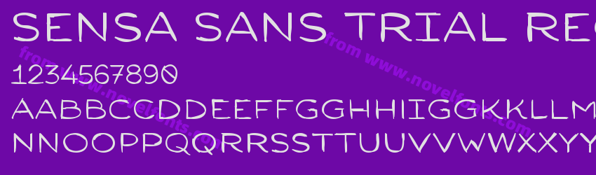 Sensa Sans Trial RegularPreview Sensa Sans Trial RegularPreview