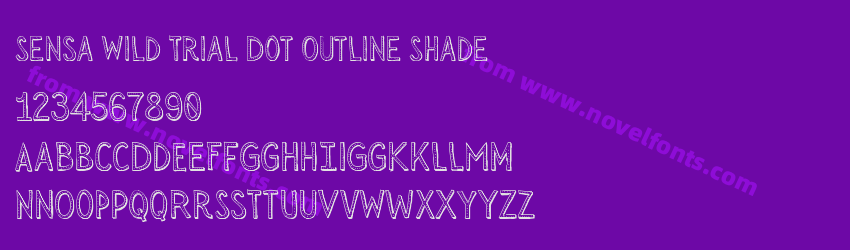 Sensa Wild Trial Dot Outline ShadePreview Sensa Wild Trial Dot Outline ShadePreview