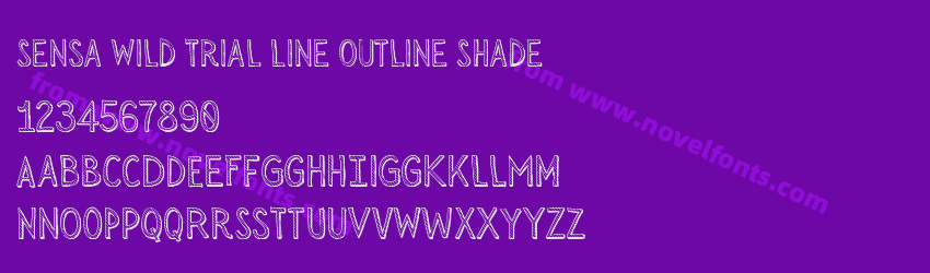 Sensa Wild Trial Line Outline ShadePreview Sensa Wild Trial Line Outline ShadePreview
