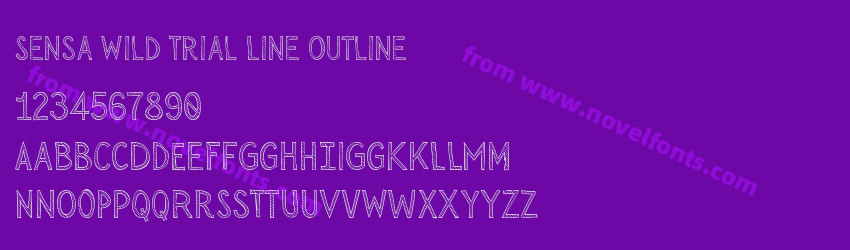 Sensa Wild Trial Line OutlinePreview Sensa Wild Trial Line OutlinePreview