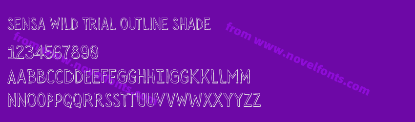 Sensa Wild Trial Outline ShadePreview Sensa Wild Trial Outline ShadePreview