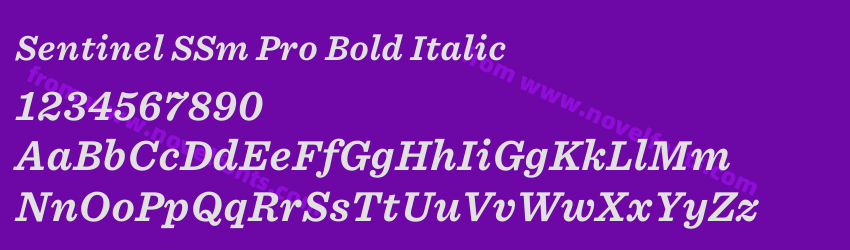 Sentinel SSm Pro Bold ItalicPreview Sentinel SSm Pro Bold ItalicPreview