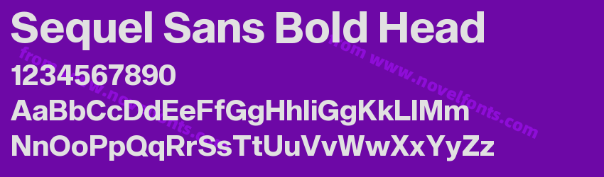 Sequel Sans Bold HeadPreview Sequel Sans Bold HeadPreview