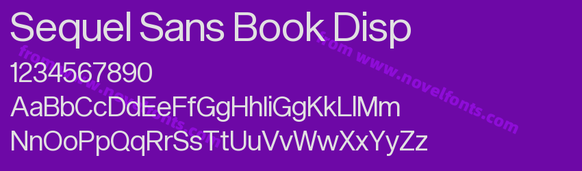 Sequel Sans Book DispPreview Sequel Sans Book DispPreview