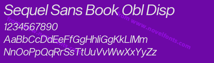 Sequel Sans Book Obl DispPreview Sequel Sans Book Obl DispPreview