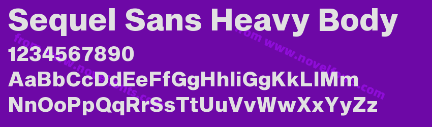 Sequel Sans Heavy BodyPreview Sequel Sans Heavy BodyPreview