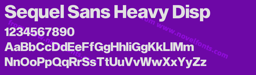 Sequel Sans Heavy DispPreview Sequel Sans Heavy DispPreview