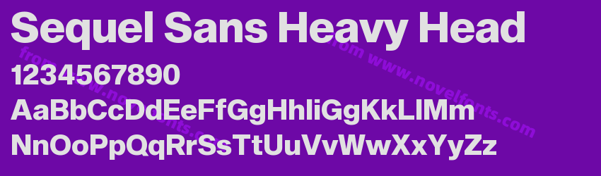 Sequel Sans Heavy HeadPreview Sequel Sans Heavy HeadPreview