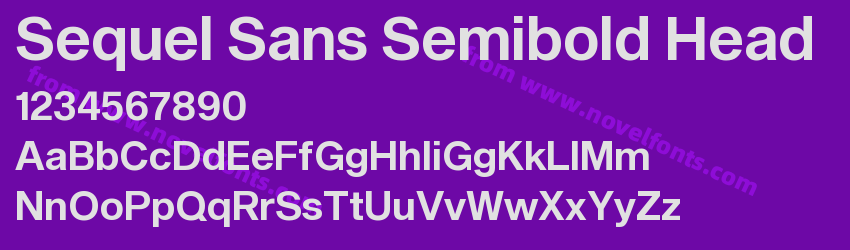 Sequel Sans Semibold HeadPreview Sequel Sans Semibold HeadPreview