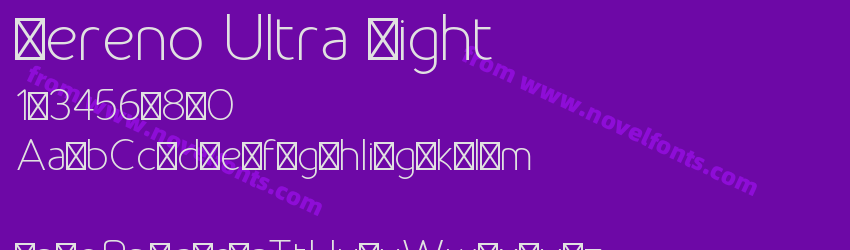Sereno Ultra LightPreview Sereno Ultra LightPreview