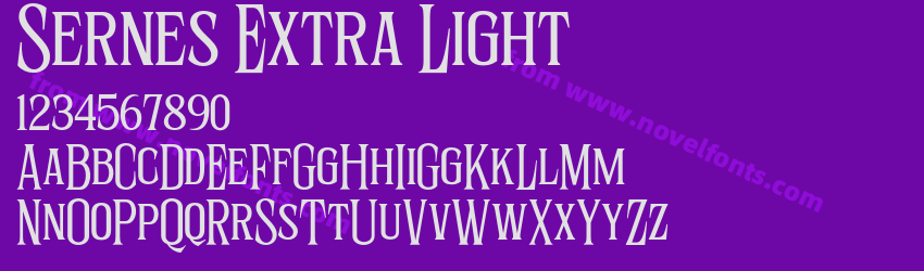 Sernes Extra LightPreview Sernes Extra LightPreview