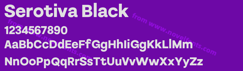 Serotiva BlackPreview Serotiva BlackPreview